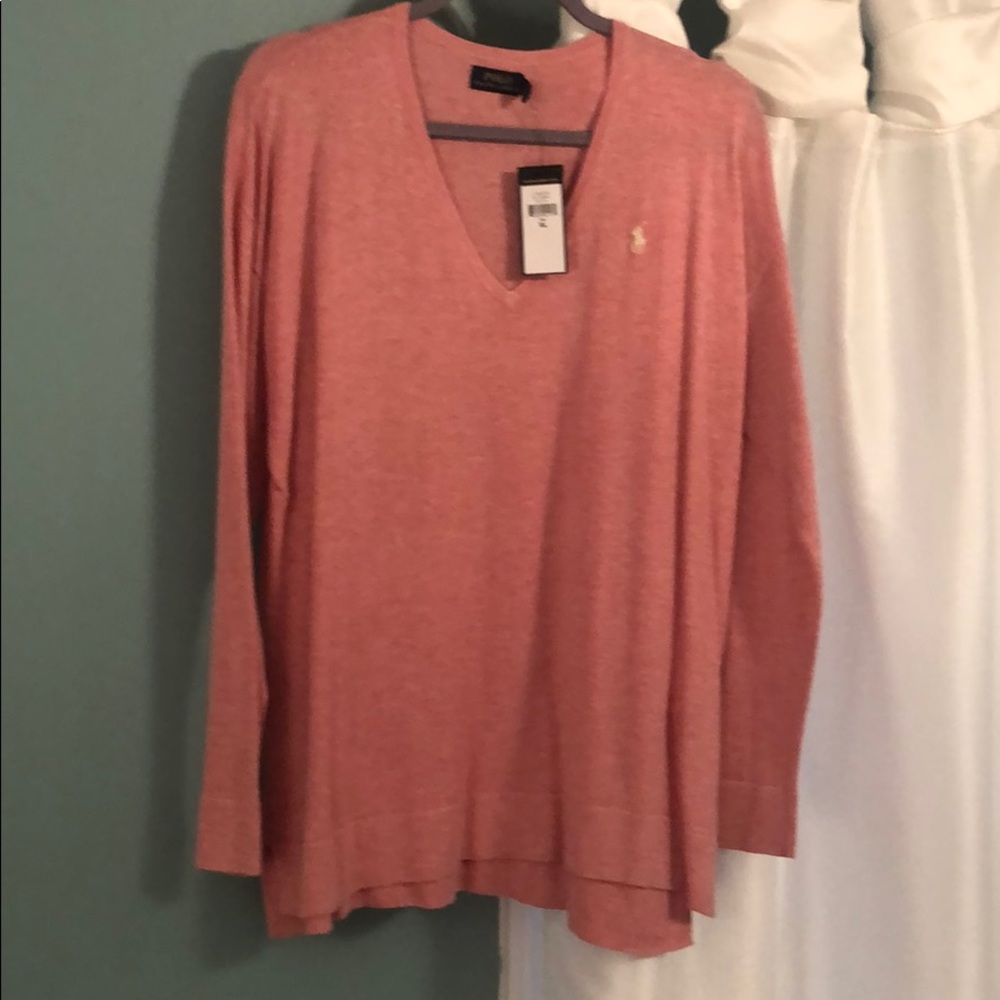New polo sweater